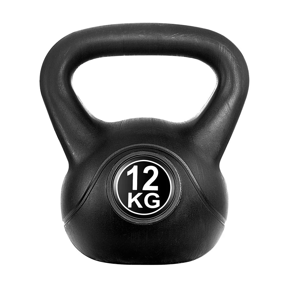 12kg Anti-Slip Kettlebell Set for Full Body Workout - Everfit