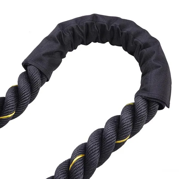 2"x40' Poly Undulation Battling Workout Rope White