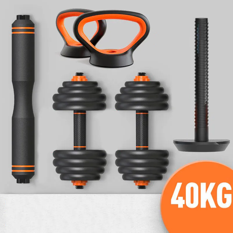 6-in-1 Multifunctional Free Dumbbells Weights Set -40kg