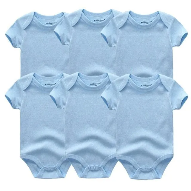 6PCS Bennys Newborn Baby Boys & Girls Bunny Summer Clothes