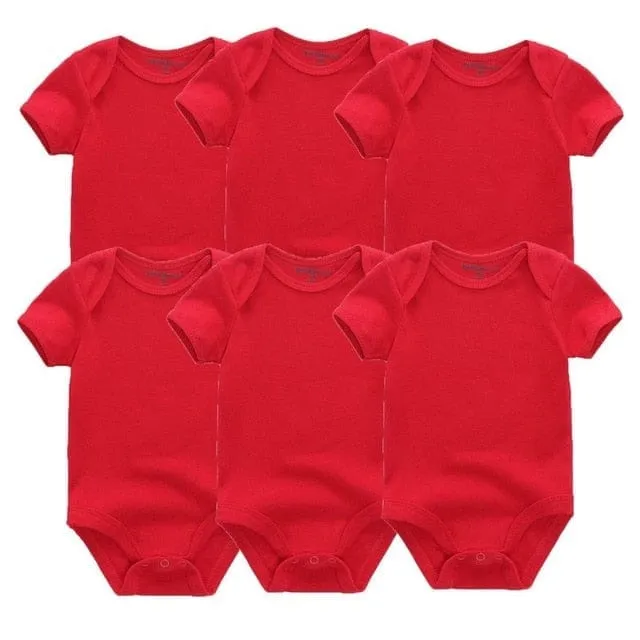 6PCS Bennys Newborn Baby Boys & Girls Bunny Summer Clothes