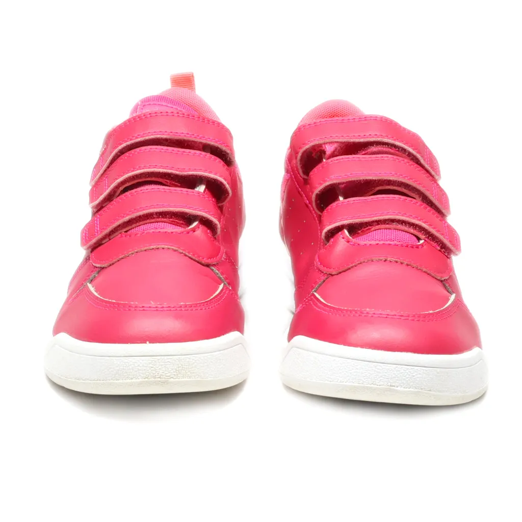 Adidas Tensaurus Low-Top Sneakers Leather Pink Colour For Women