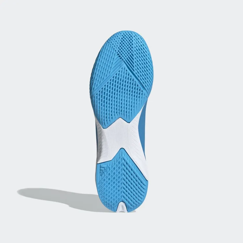 adidas X SPEEDFLOW.3 Indoor Soccer Shoes | Sky Rush | Kid's Unisex