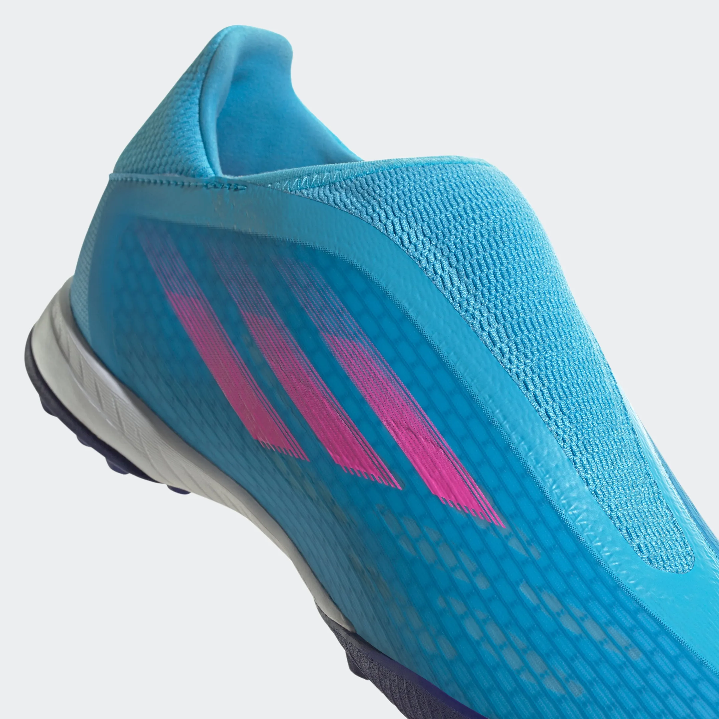 adidas X SPEEDFLOW.3 LACELESS Artificial Turf Soccer Shoes | Sky Rush | Men's