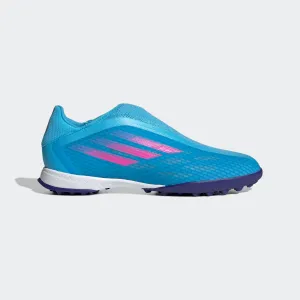 adidas X SPEEDFLOW.3 LACELESS Artificial Turf Soccer Shoes | Sky Rush | Men's