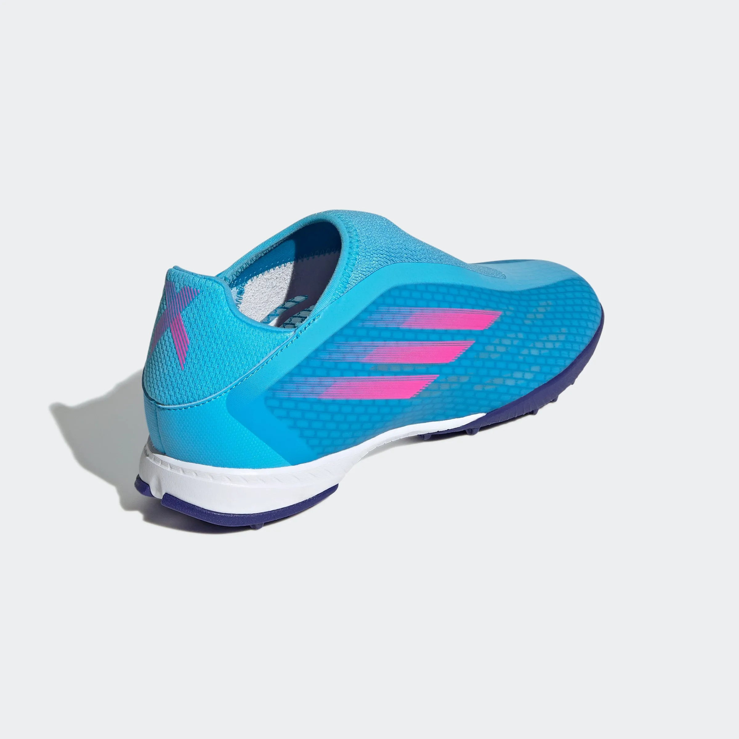 adidas X SPEEDFLOW.3 LACELESS Artificial Turf Soccer Shoes | Sky Rush | Men's