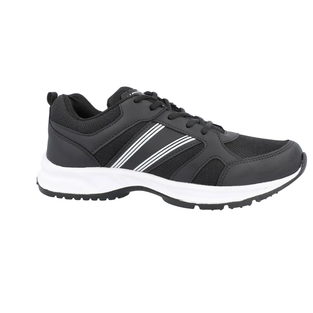 ALPHA-GO Men's Lace-up Sports Shoe - XS9751 Black Gold