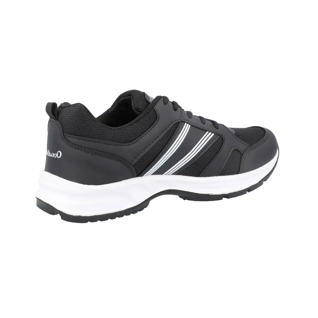 ALPHA-GO Men's Lace-up Sports Shoe - XS9751 Black Gold