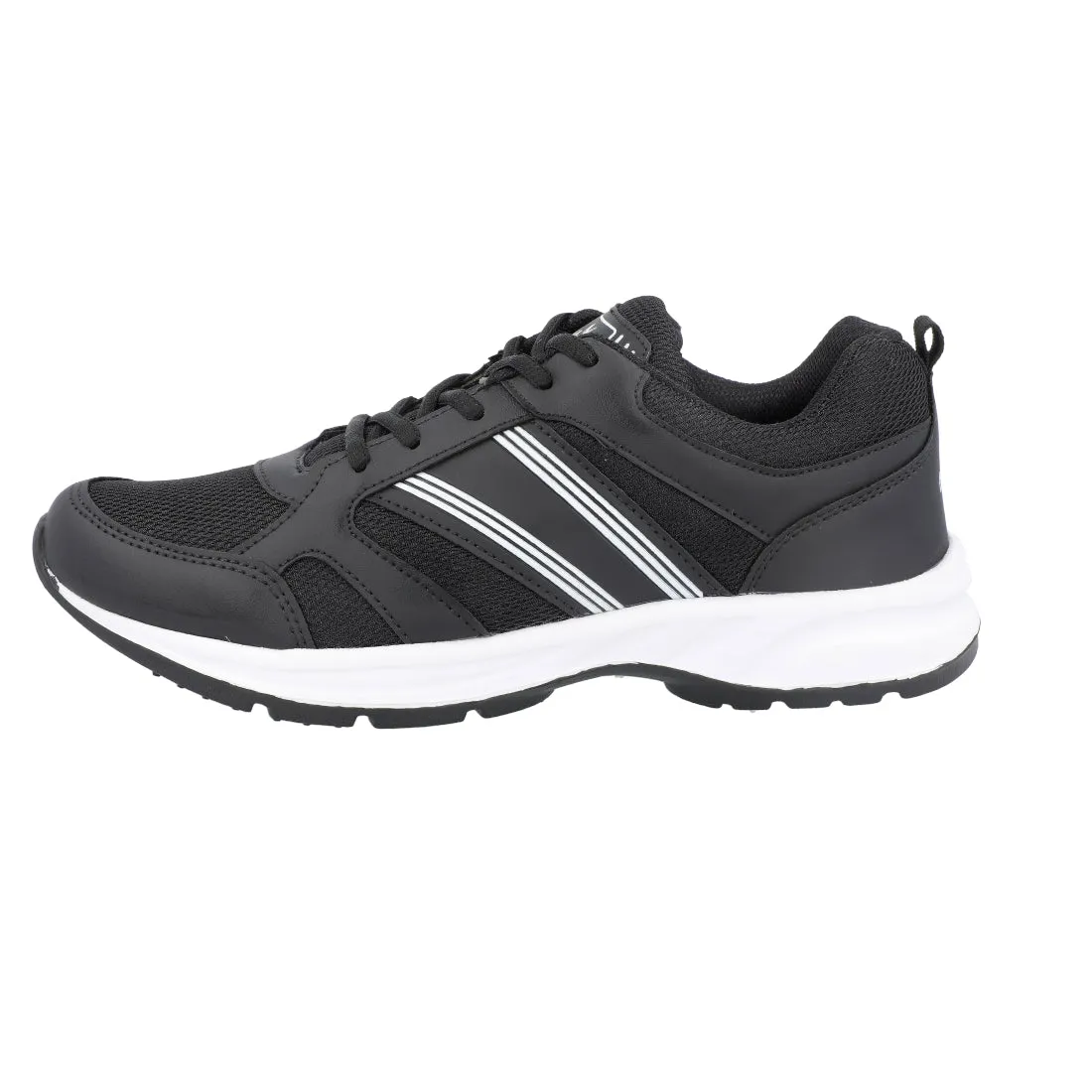 ALPHA-GO Men's Lace-up Sports Shoe - XS9751 Black Gold
