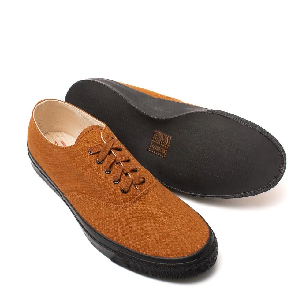 Anatomica x Wakouwa Deck Shoes Low Brown x Black