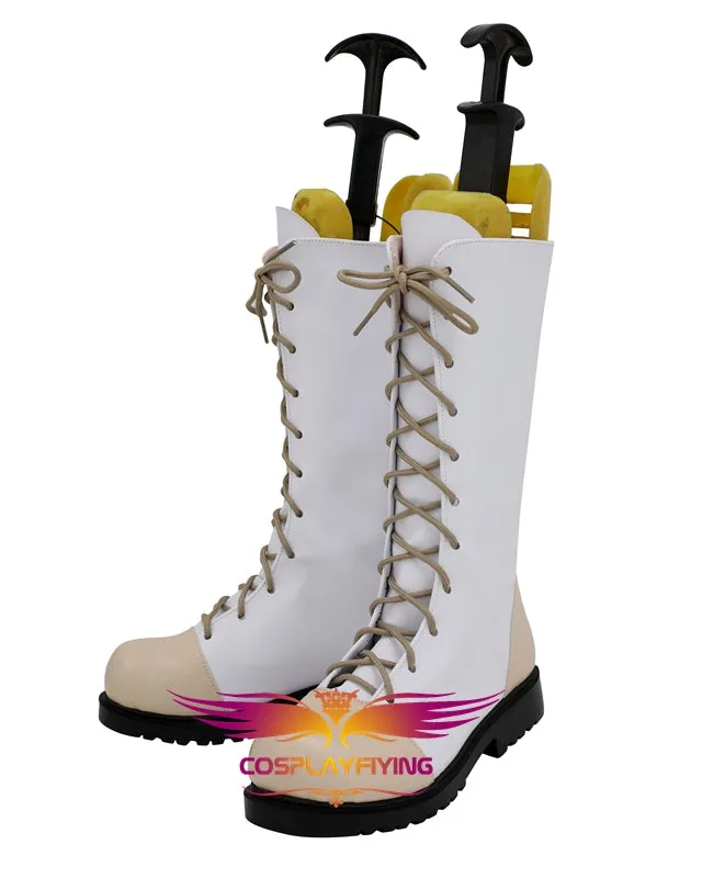 Anime Demon Slayer: Kimetsu no Yaiba Tsuyuri Kanawo Cosplay Shoes Boots Custom Made for Adult Men and Women Halloween Carnival