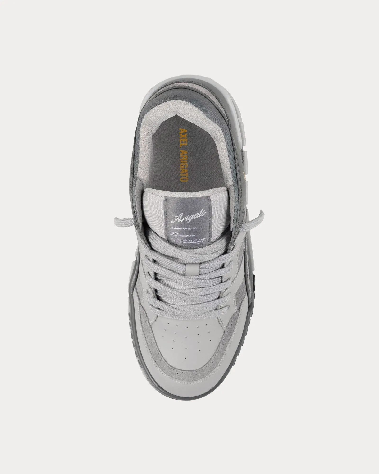 Area Lo Grey / Light Grey Low Top Sneakers