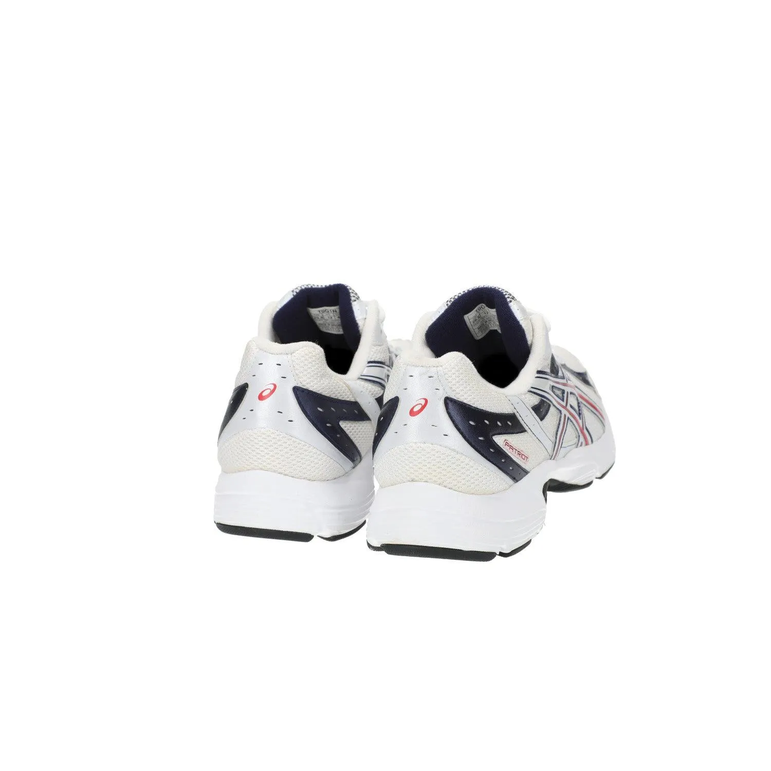 Asics Patriot 3 Running Sport Shoes Fabric White Colour For Men