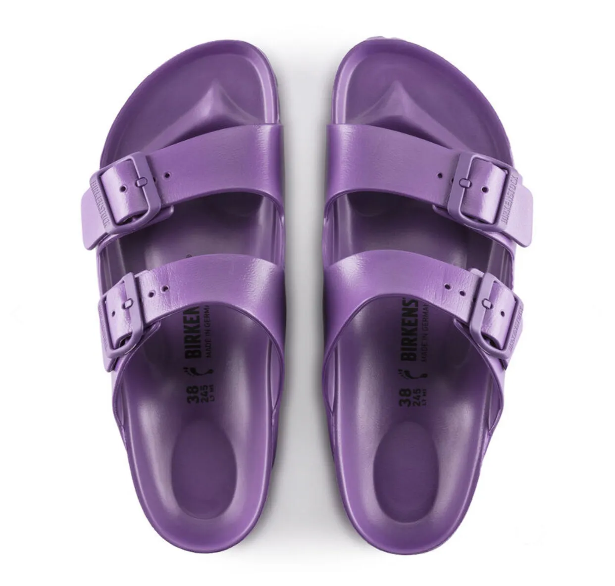 Birkenstock Arizona Bright Violet EVA Vegan Made In Germany