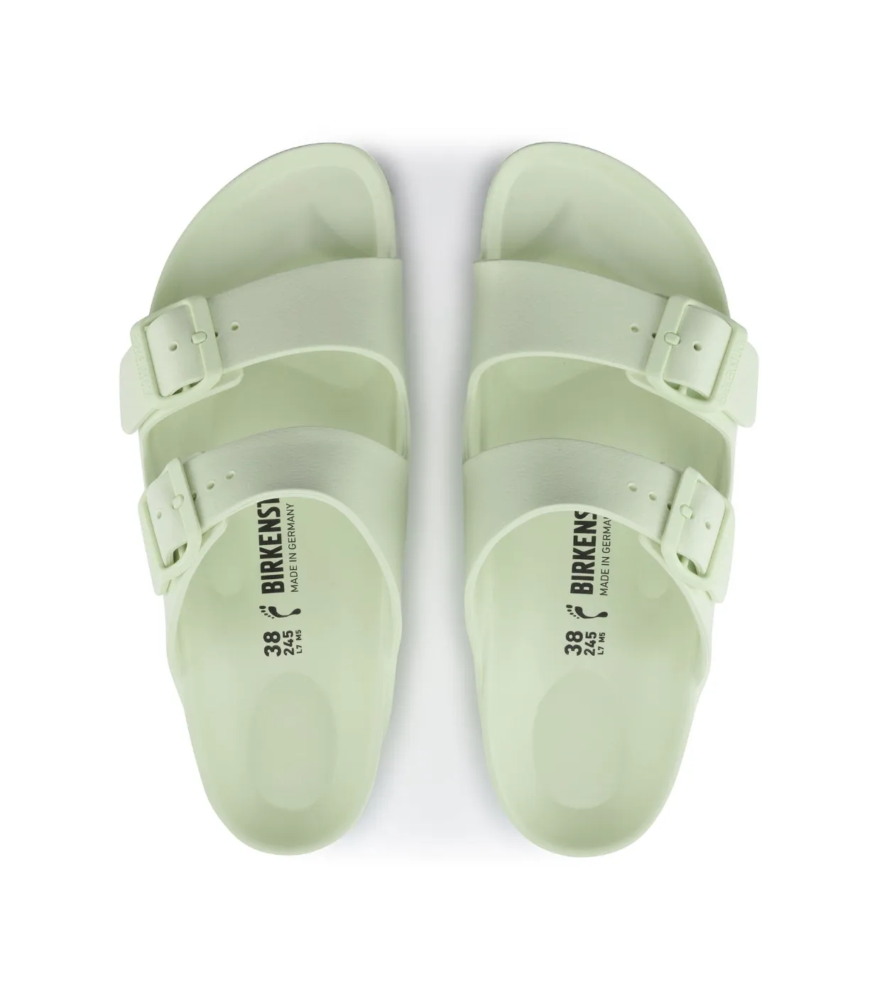 Birkenstock Arizona Faded Lime EVA Vegan Made In Germany
