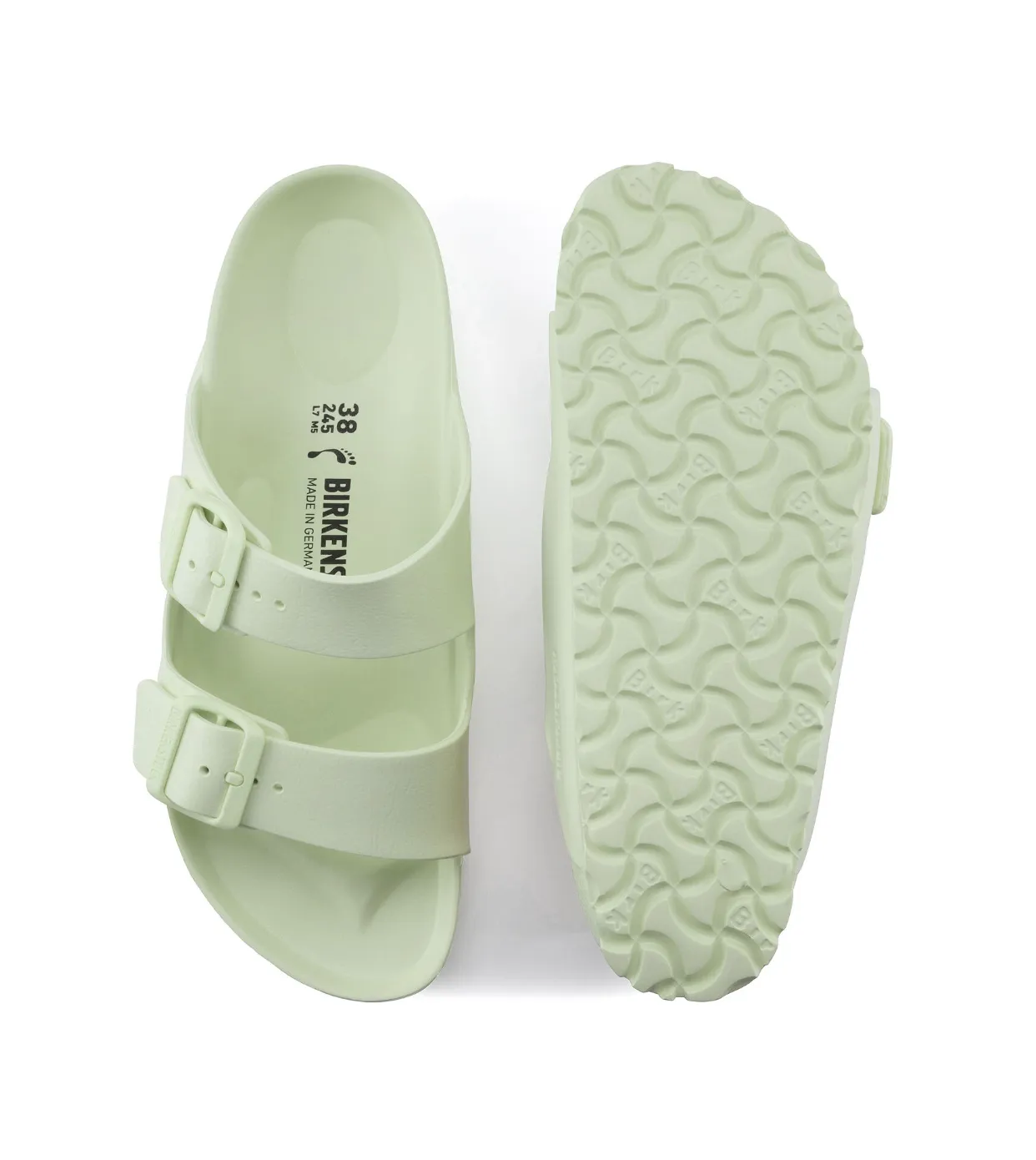 Birkenstock Arizona Faded Lime EVA Vegan Made In Germany
