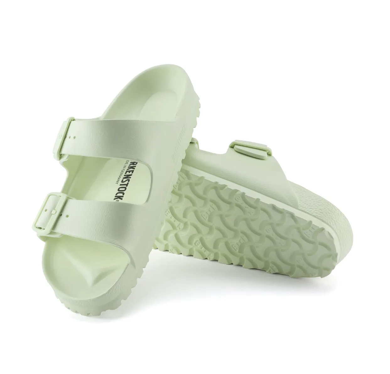 Birkenstock Arizona Faded Lime EVA Vegan Made In Germany