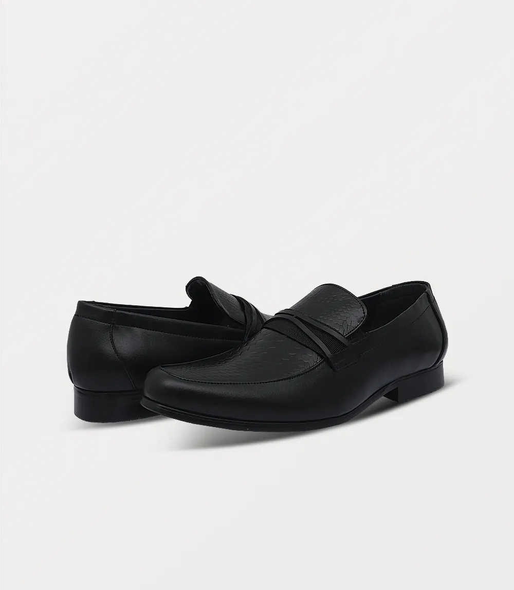 BM5110-BLACK-Men Slip On