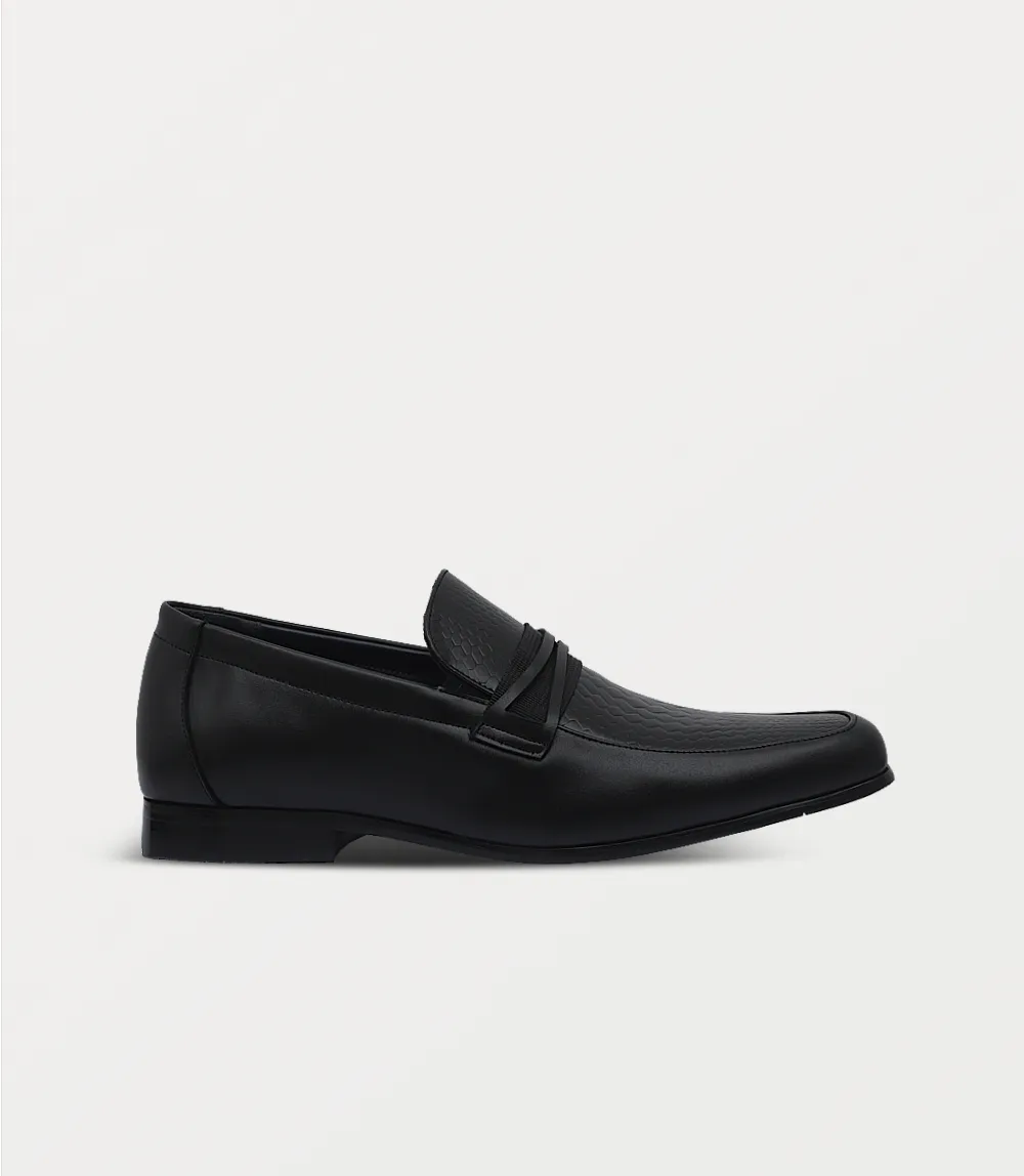 BM5110-BLACK-Men Slip On