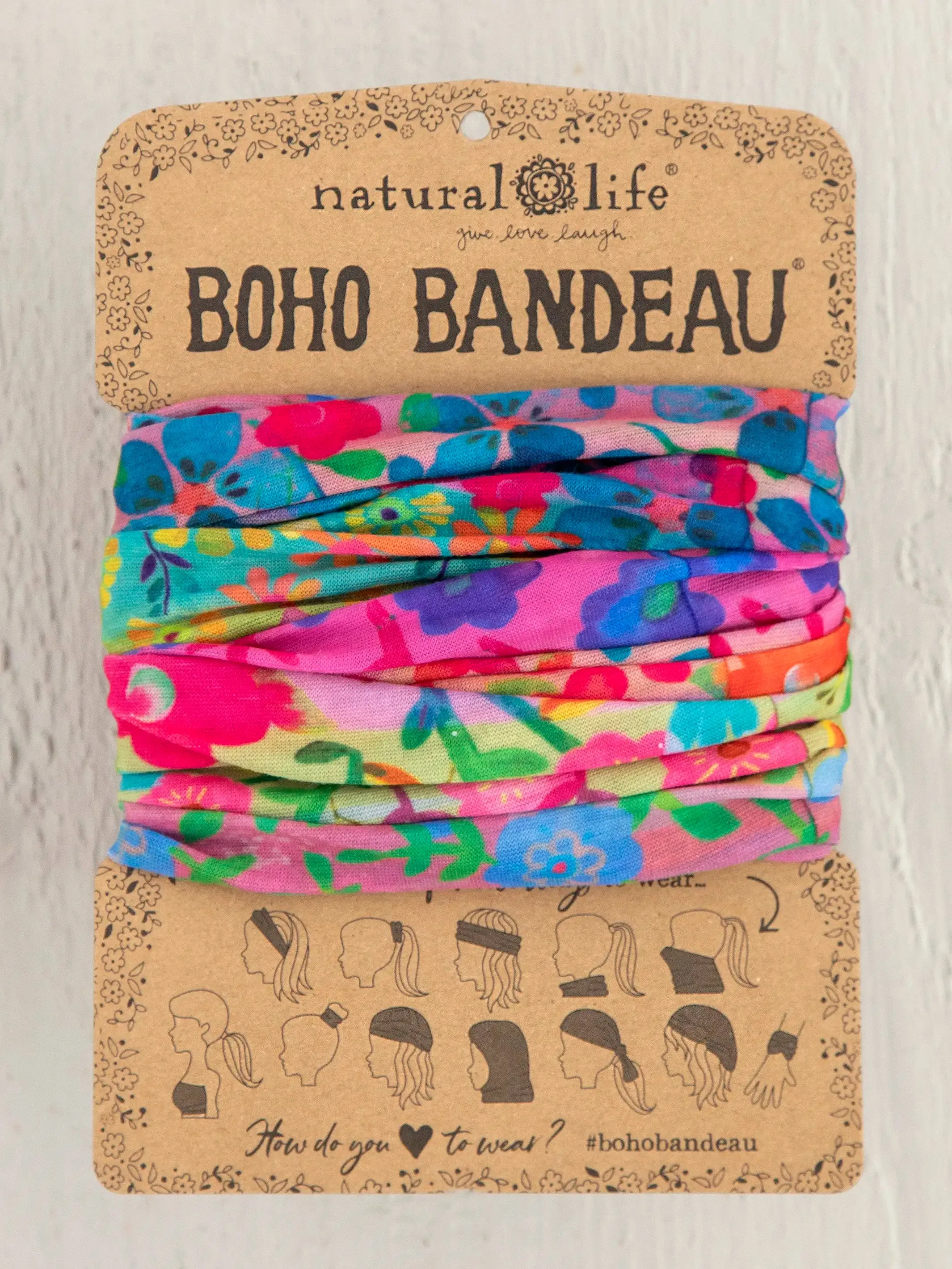 Boho Bandeau Painterly Pastels