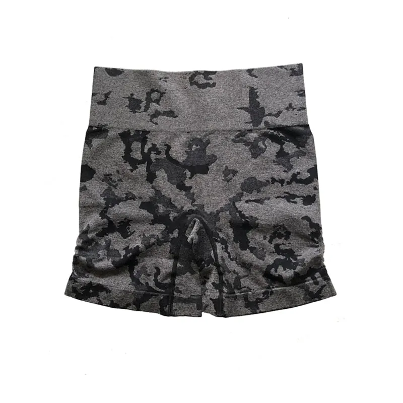 Booty Seamless High Waisted Yoga Shorts for Women by Le Nakai