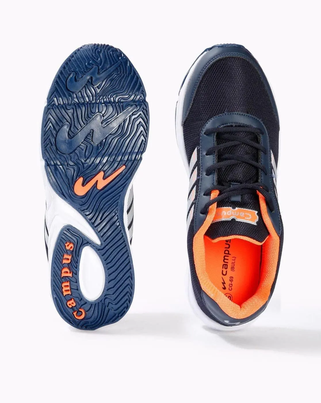 BULL PRO Navy Men's Running Shoes