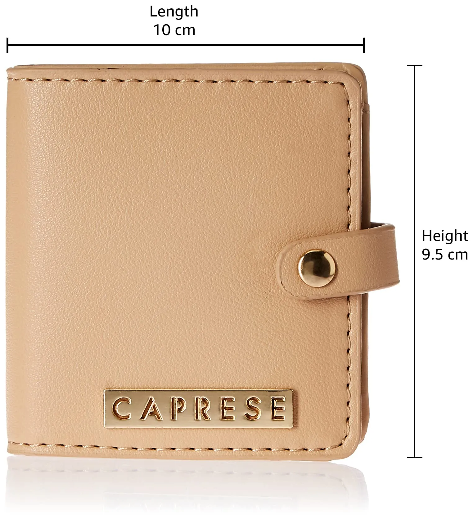 Caprese womens KIKO W Small BEIGE Wallet