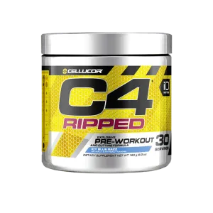 Cellucor C4 Ripped 30 Servings 180g Blue Raspberry