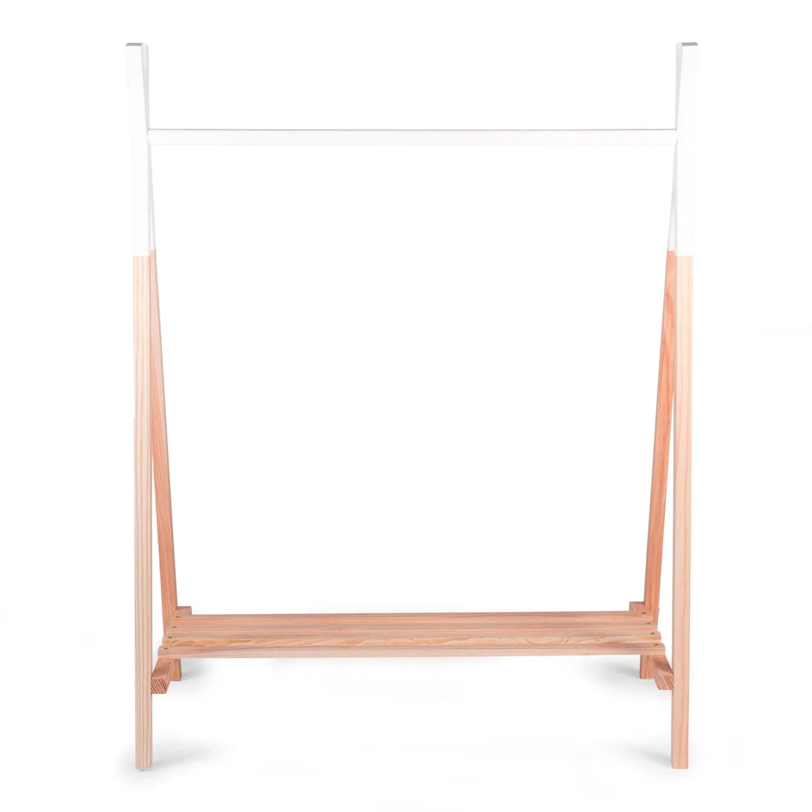 Childhome Tipi Open Clothes Stand - Natural/White