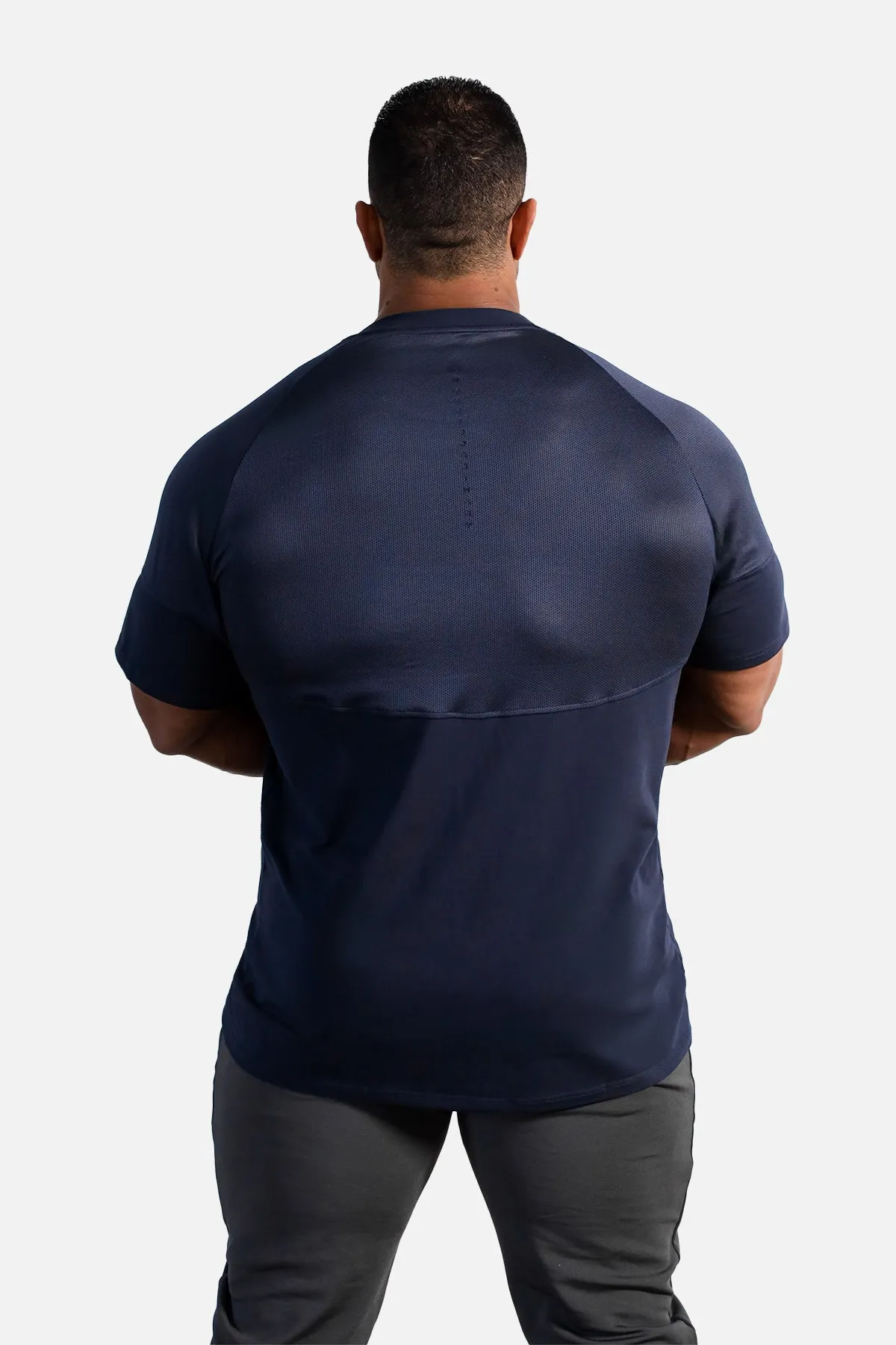 Core Mesh Workout T-Shirt 2.0 - Navy