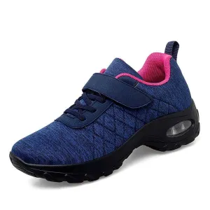 Cuzcare Women Orthopedic Shoes Pain Relief Air Cushion Wide Toebox High Quality Material  Elastic Non-Slip Velcro Sneakers