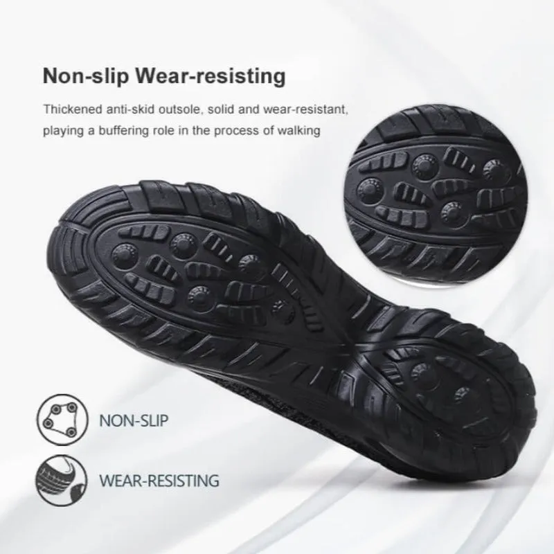 Cuzcare Women Orthopedic Shoes Pain Relief Air Cushion Wide Toebox High Quality Material  Elastic Non-Slip Velcro Sneakers