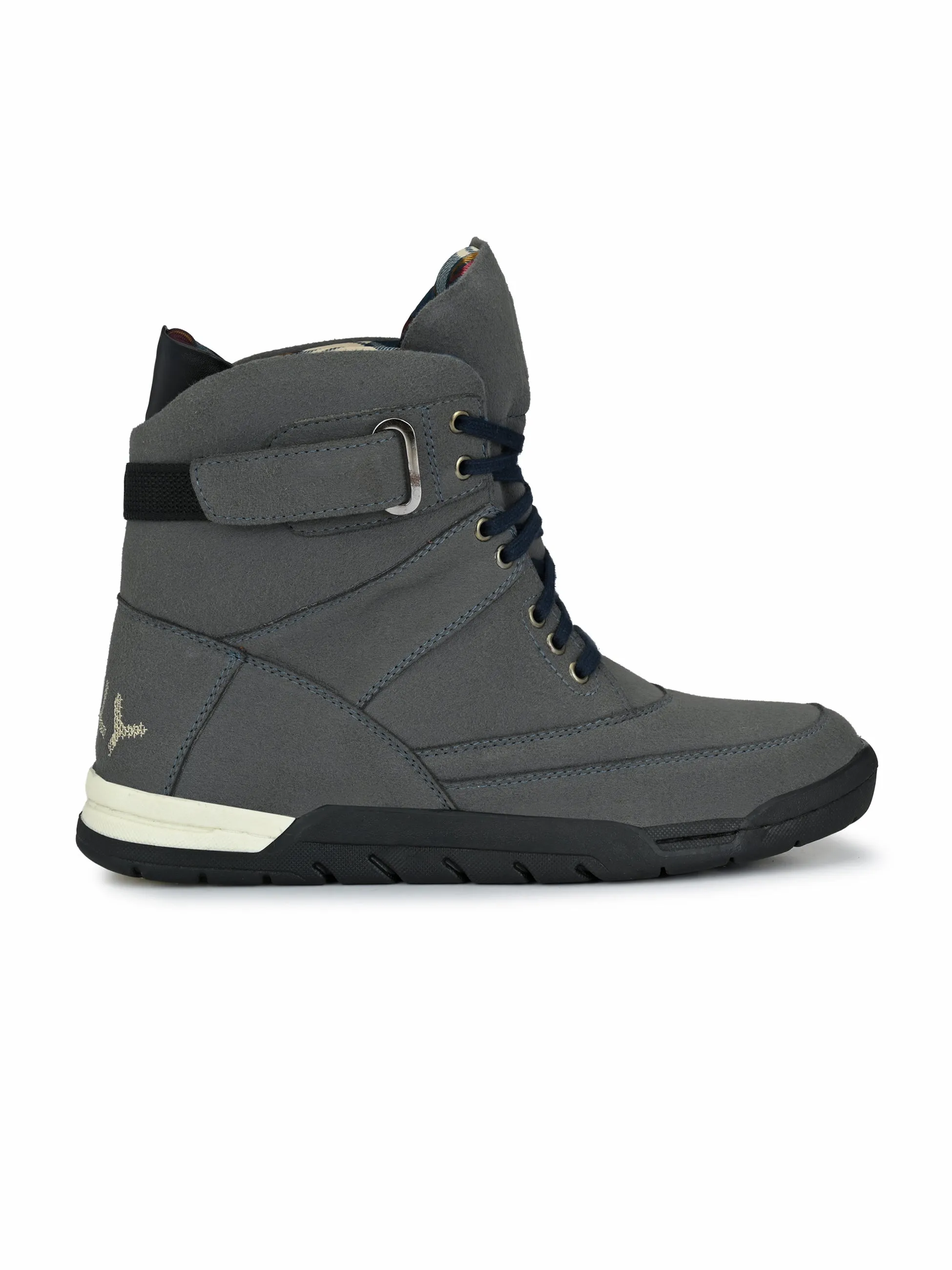Downtown High Top Boots NR-6-GREY
