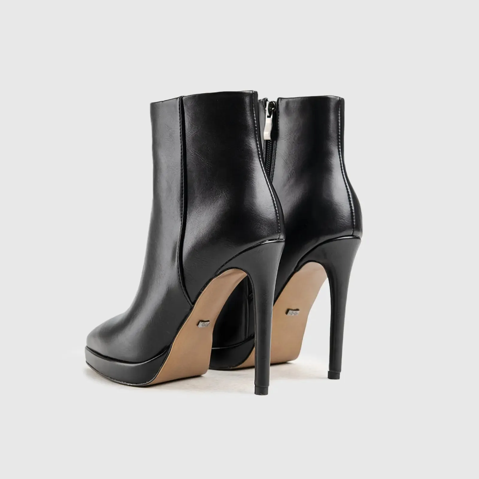Dress Ankle Boots Black Car024