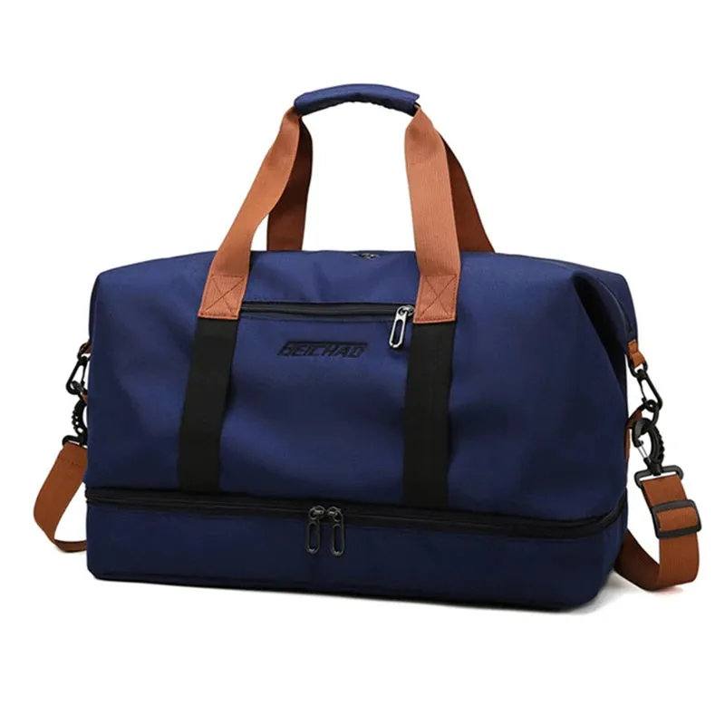 Duffel Bag – Unisex Travel & Fitness Bag with Dry-Wet Separation