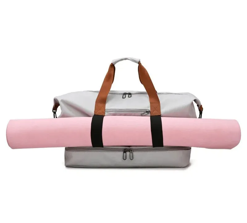 Duffel Bag – Unisex Travel & Fitness Bag with Dry-Wet Separation