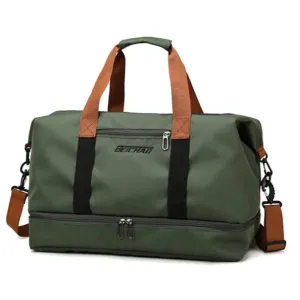 Duffel Bag – Unisex Travel & Fitness Bag with Dry-Wet Separation