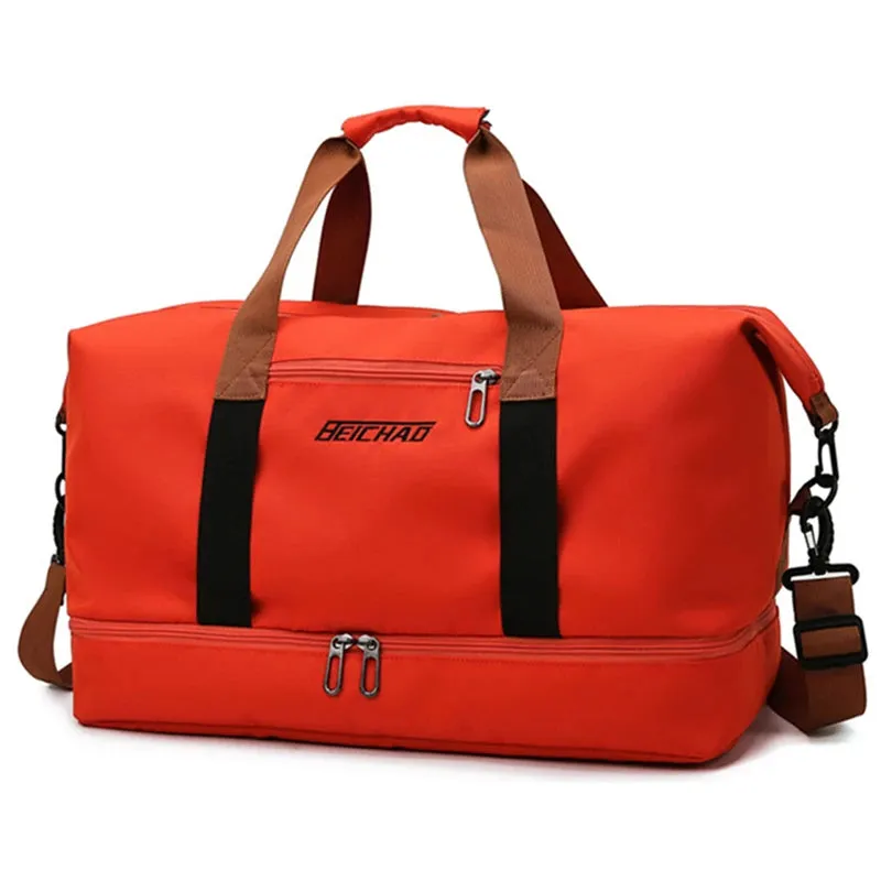 Duffel Bag – Unisex Travel & Fitness Bag with Dry-Wet Separation