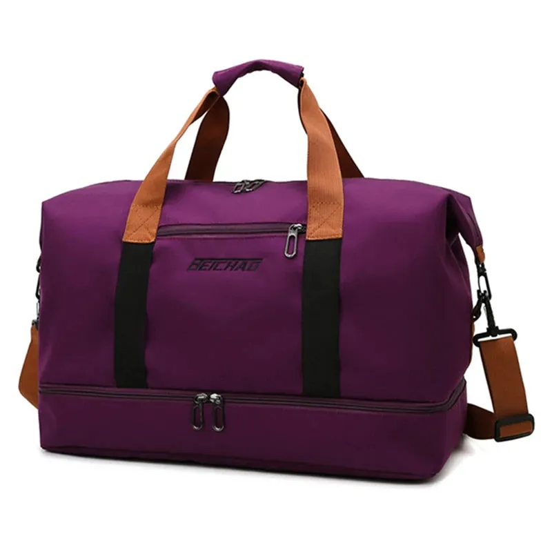 Duffel Bag – Unisex Travel & Fitness Bag with Dry-Wet Separation