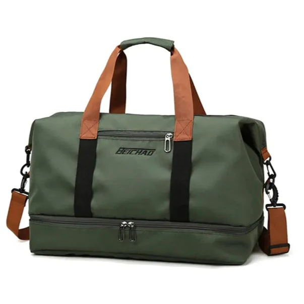 Duffel Bag – Unisex Travel & Fitness Bag with Dry-Wet Separation