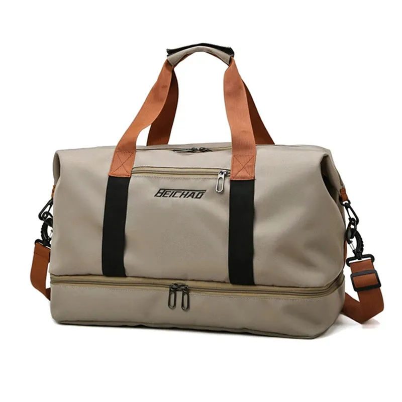 Duffel Bag – Unisex Travel & Fitness Bag with Dry-Wet Separation