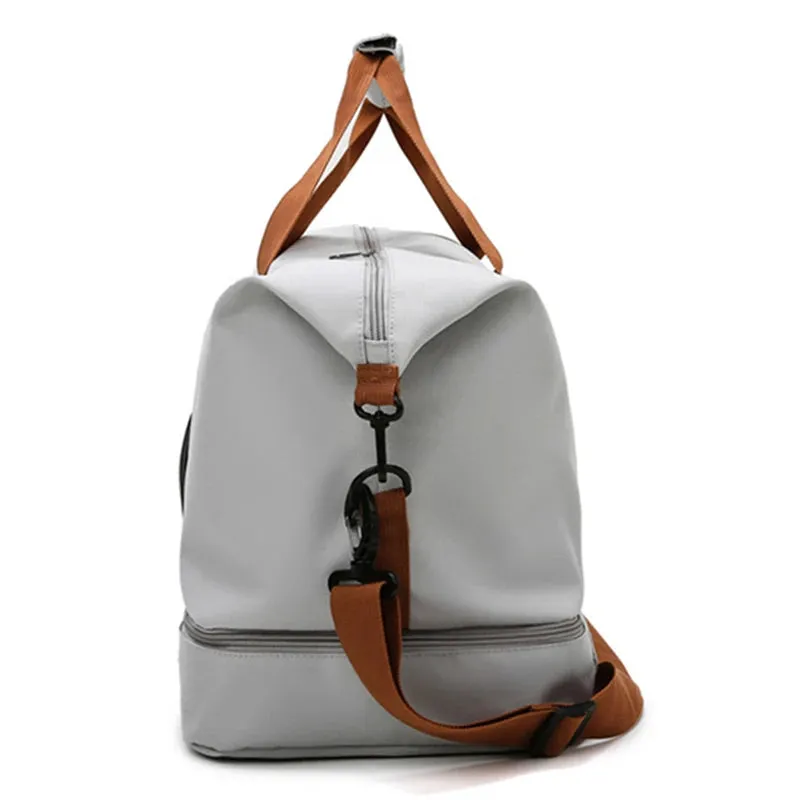 Duffel Bag – Unisex Travel & Fitness Bag with Dry-Wet Separation