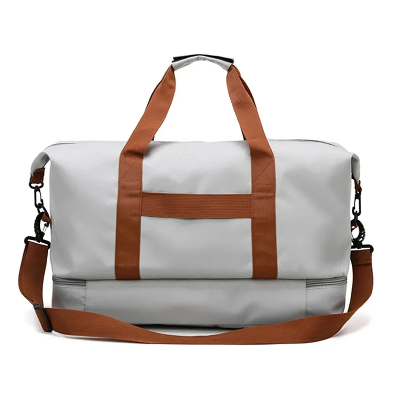 Duffel Bag – Unisex Travel & Fitness Bag with Dry-Wet Separation