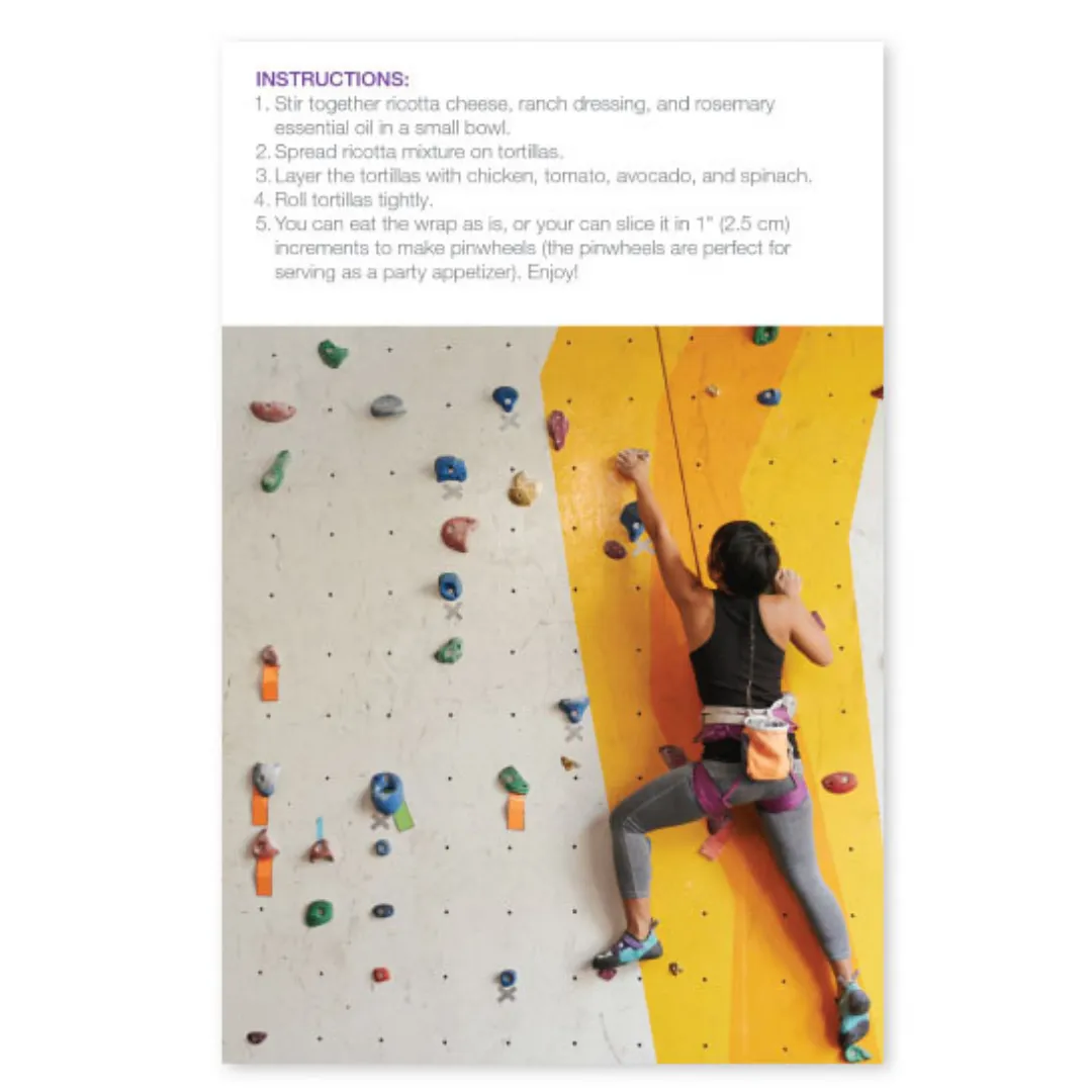 Essential Fitness Recipe Booklet with Labels