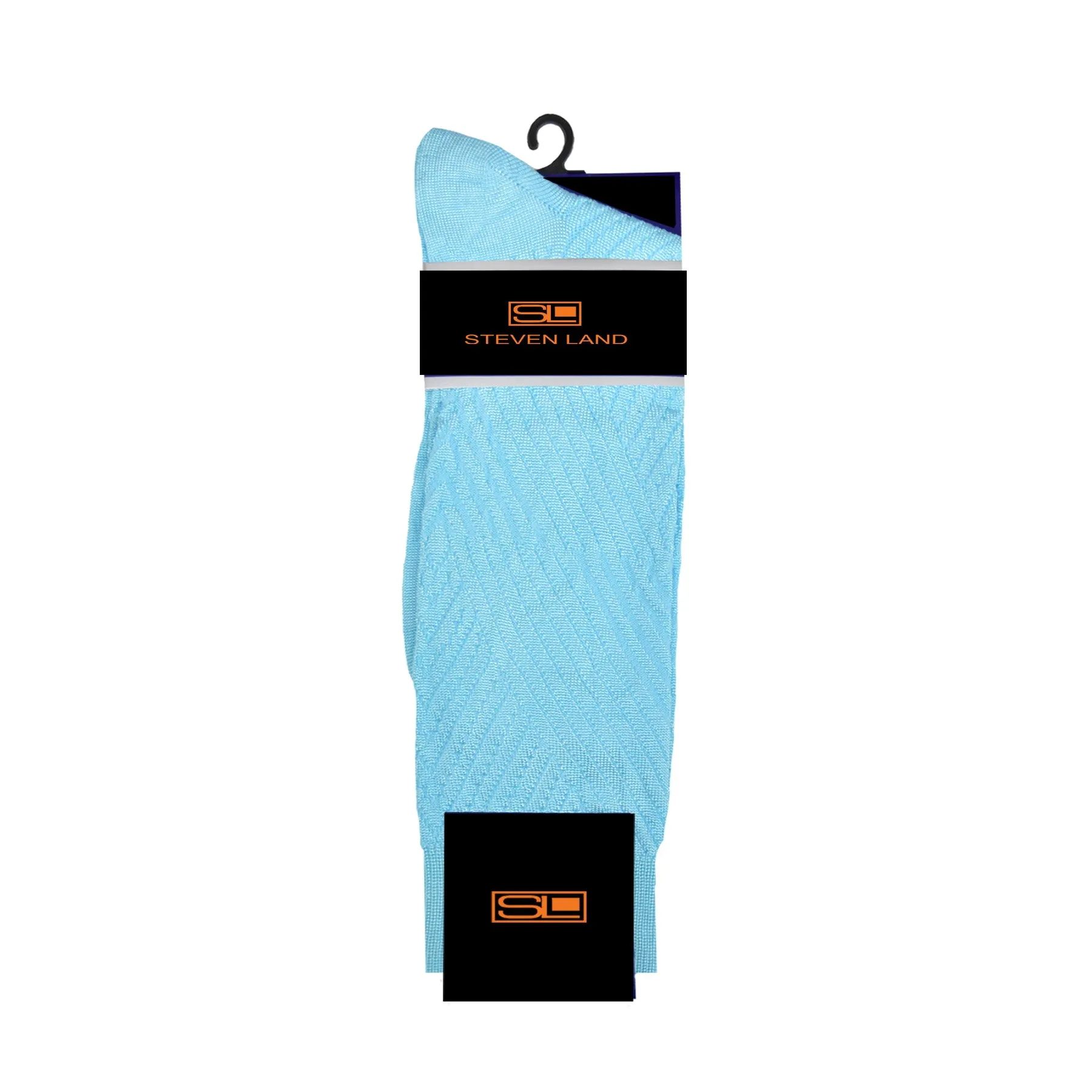 Everyday Basic Socks for Men | Various Texture | Aqua