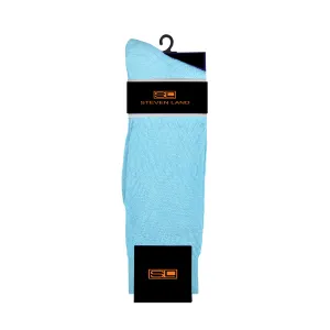 Everyday Basic Socks for Men | Various Texture | Aqua