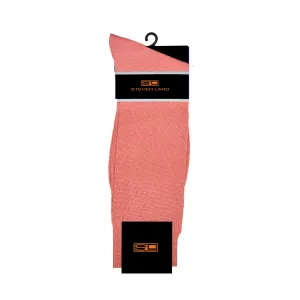 Everyday Basic Socks for Men | Various Texture | Coral