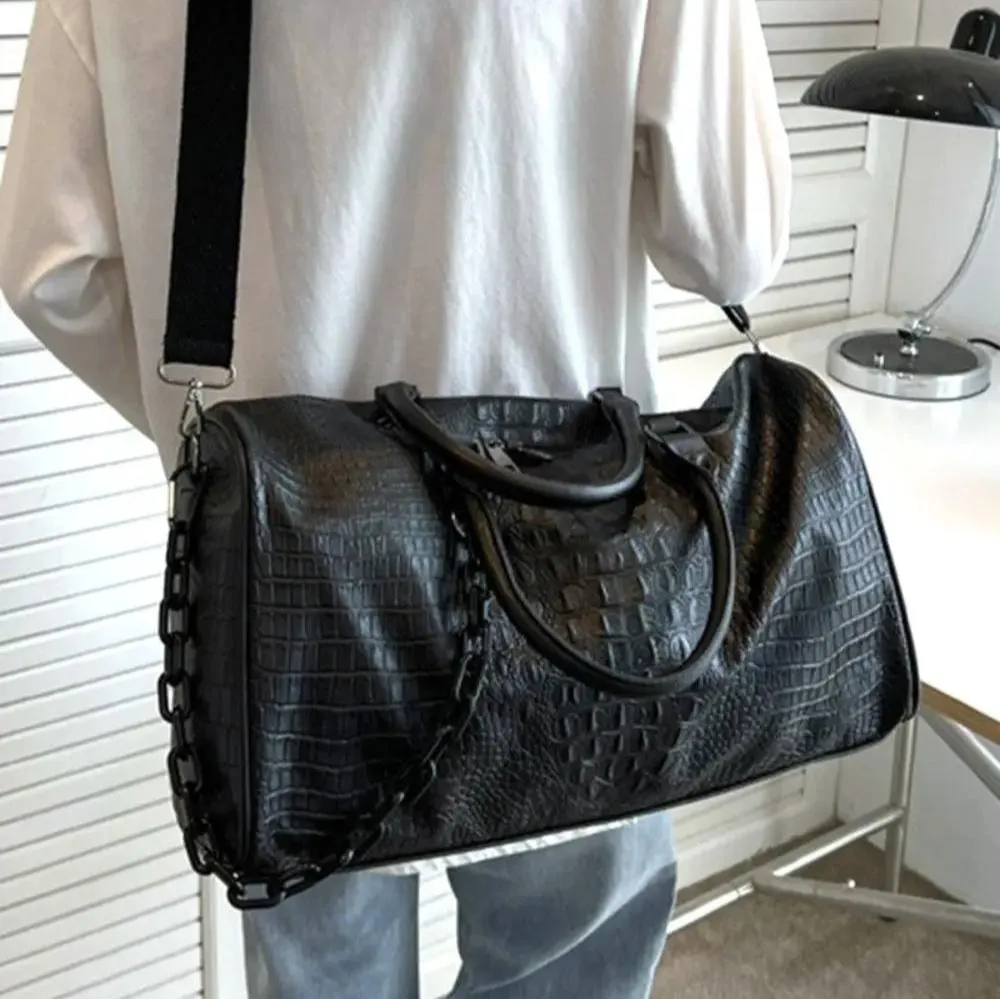 Extraordinaire | Leather Weekender Travel Duffle Bag