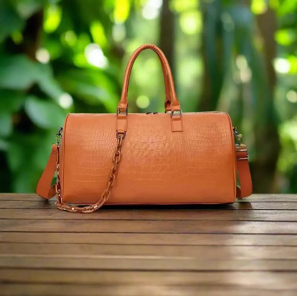 Extraordinaire | Leather Weekender Travel Duffle Bag