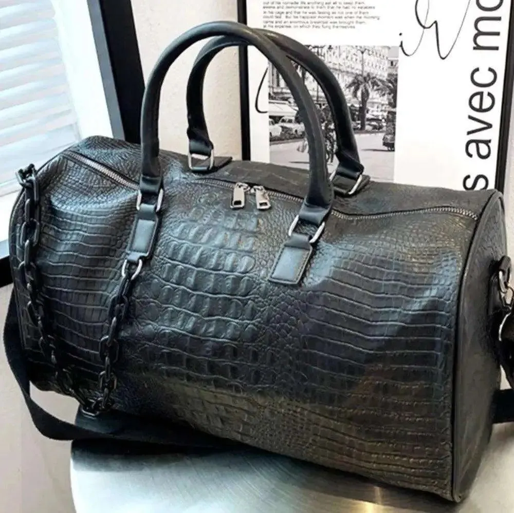 Extraordinaire | Leather Weekender Travel Duffle Bag